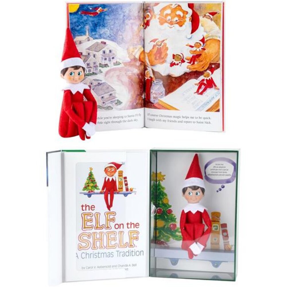 The Elf on the‎ Shelf: A Christmas Tradition - Boy Scout Elf with Blue Eyes -